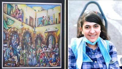  للعام الثاني على التوالي.. مصر تفوز بجائزة الدولية في الرسم باليابان