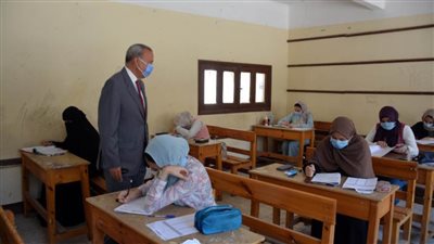 محافظ القليوبية يتفقد سير امتحانات الثانوية العامة بعدد من اللجان