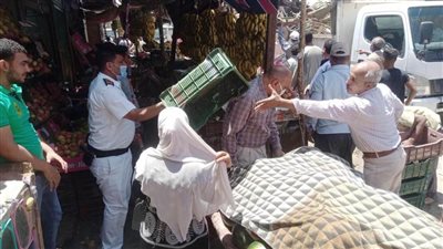 حملات تموينية مكبرة علي الأسواق بمدينة المراغة لضبط الأسعار 