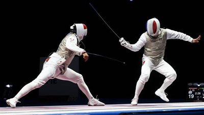 منتخب مصر لسلاح الشيش يخسر من فرنسا بنتيجة 45-34