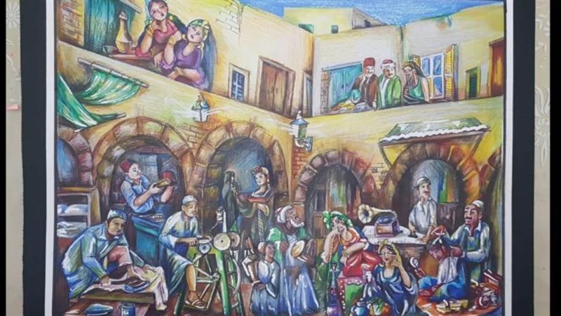 اللوحة الفائزة