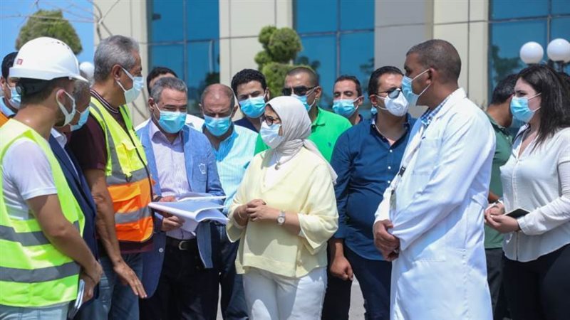 وزيرة الصحة في الجولة