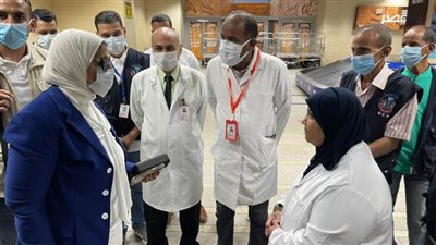 وزيرة الصحة تتفقد الحجر الصحي بمطار الأقصر.. وتتابع الإجراءات الاحترازية لكورونا