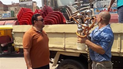 تحرير محاضر عدم ارتداء كمامة ومصادرة الشيشة فى حملة بالبحيرة