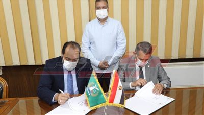 تعاون بين المنوفية والإنتاج الحربي لتنفيذ مشروعات الطرق