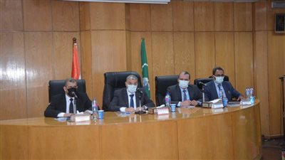  محافظ المنيا يستقبل وفد برنامج التنمية المحلية بمحافظات الصعيد