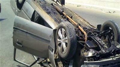 إصابة 11 شخصًا في تصادم سيارتين بطريق «سوهاج الغردقة»