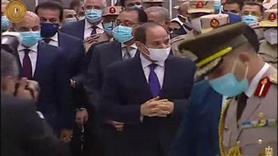 السيسي يشكر جهاز الخدمة الوطنية والقوات المسلحة على الإعداد الجيد للمدينة الغذائية