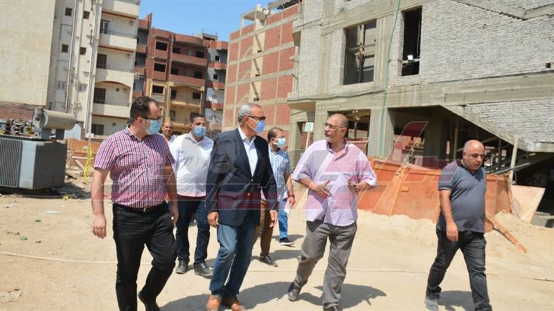 تفقد الأعمال بالمستشفى