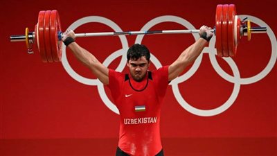 جوراييف يحطم الرقم القياسي الأولمبي ويحصد ذهبية رفع الأثقال