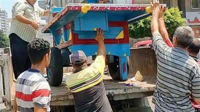 حملات مكثفة على أحياء الإسكندرية لإزالة الإشغالات