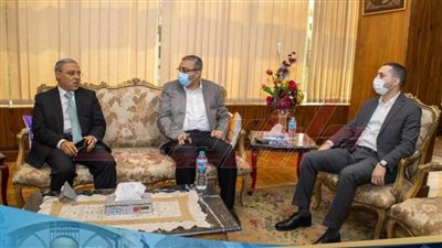 نائب محافظ كفر الشيخ يزور جامعة طنطا