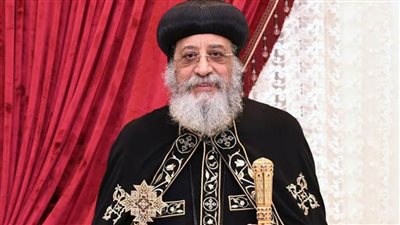 البابا تواضروس يلقى عظته الأسبوعية من المقر البابوي دون حضور شعبي