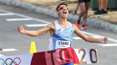 الإيطالي ماسيمو ستانو يحصد ذهبية سباق المشي 20 كيلومترا بأولمبياد طوكيو