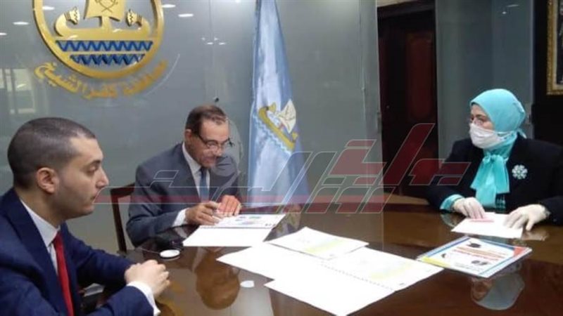 محافظ كفرالشيخ وكيلة