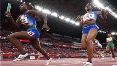 جامايكا تتوج بذهبية سباق 400 متر تتابع للسيدات بأولمبياد طوكيو