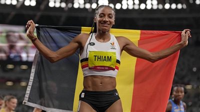 البلجيكية تيام تتوج بذهبية السباعي في الأولمبياد