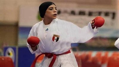 فريال أشرف تحقق فوزها الأول بمنافسات الكاراتيه بالأولمبياد