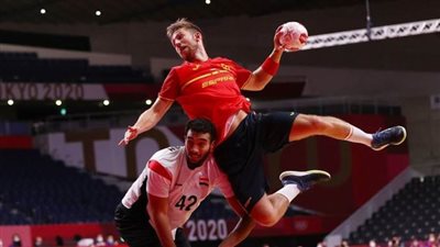 عاجل.. إسبانيا تتوج ببرونزية اليد بالفوز على مصر 31_33