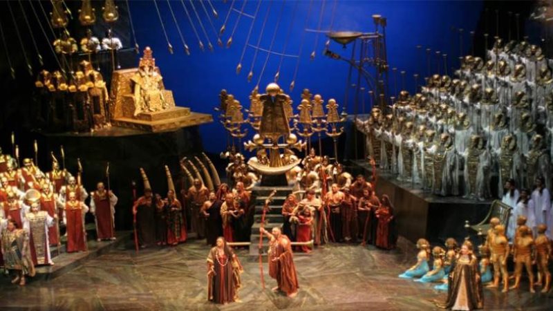 المشهد الختامى لأوبرا