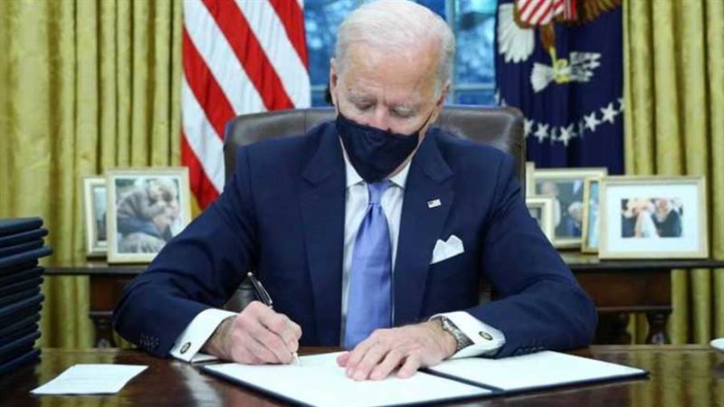 الرئيس الأمريكي جو