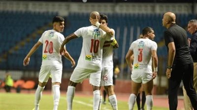 الزمالك يضرب المحلة بثلاثية ويعتلي قمة الدوري مؤقتًا