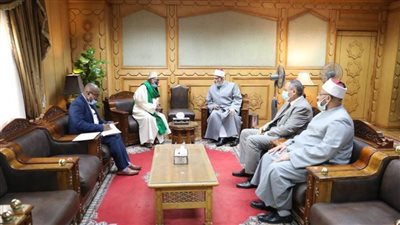 وكيل الأزهر يستقبل مفتي جزر القمر لبحث التعاون المشترك