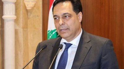 رئيس حكومة تصريف الأعمال اللبنانية يدخل حجرًا صحيًا 