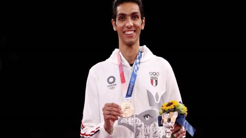 سيف عيسي بطل التايكوندو