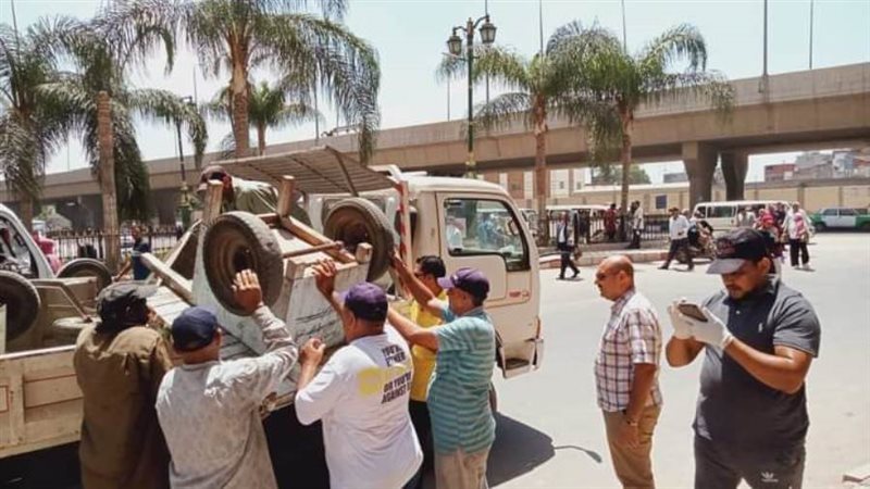 رفع الإشغالات والتعديات