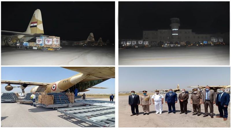 مساعدات مصرية للدولة