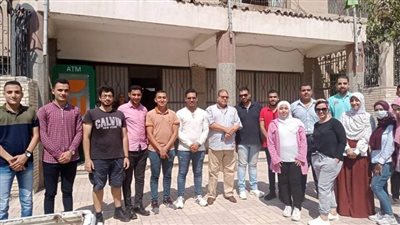 وكيل الشباب والرياضة بالدقهلية يحفز المشاركين في 