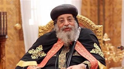 البابا تواضروس يلقي عظته الأسبوعية من المقر البابوي دون حضور شعبي