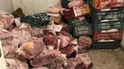 الجيزة تضبط طن لحوم غير صالحة للاستهلاك 