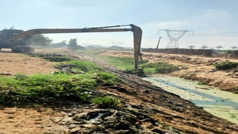 تطهير الترع والمصارف