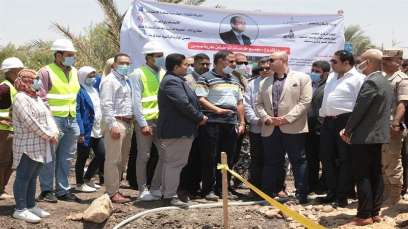 محافظ بنى سويف يتابع