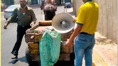 ضبط ١١٨ حالة إشغال بحي شرق الإسكندرية