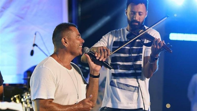 عمرو دياب وأحمد فهمي