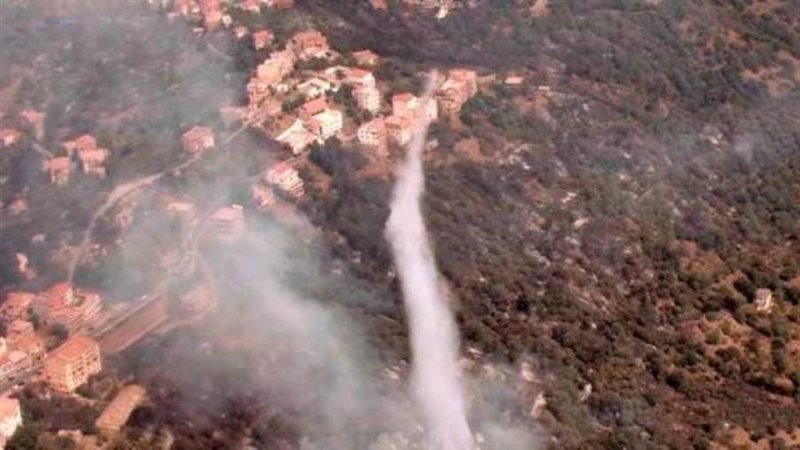 الحرائق الغابات بااجزائر