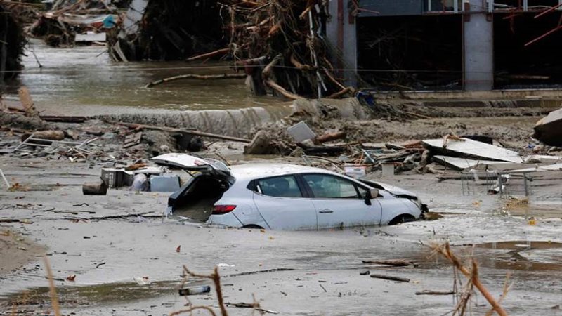 الفيضانات في تركيا