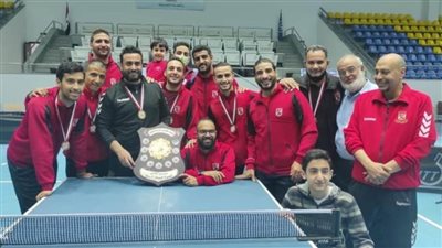 رجال وسيدات تنس طاولة الأهلي يتوجهون للأردن للمشاركة ببطولة الأندية العربية