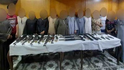 حملة أمنية بسوهاج.. لضبط حائزي الأسلحة النارية والذخائر غير المرخصة وتجار  المخدرات