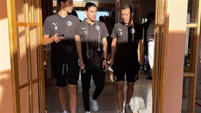 بيراميدز يصل ملعب خالد بشارة استعدادًا لمواجهة الجونة.. (صور)