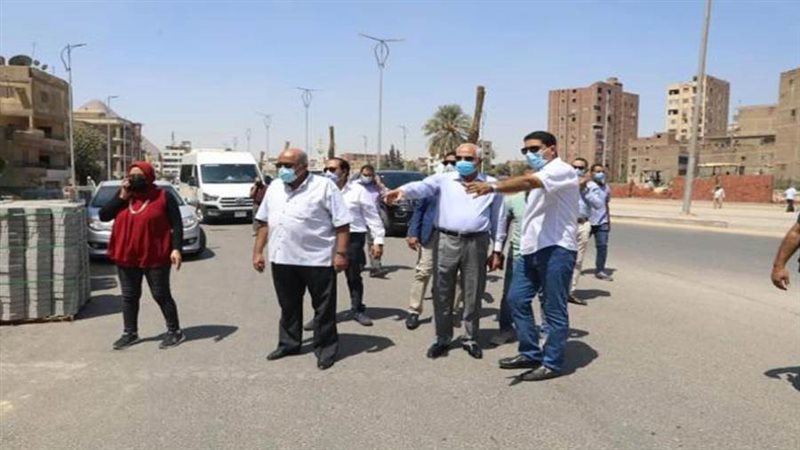 محافظ الجيزة يتفقد