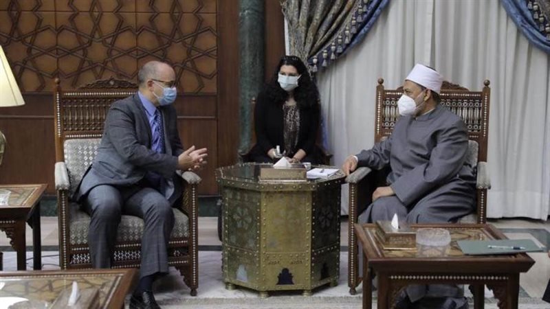 شيخ الأزهر والسفير