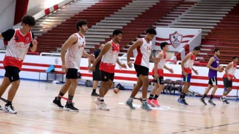 ناشئو سلة الزمالك