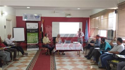 تنظيم حملات توعية ومناقشة مشكلات القطاع الخاص لإدارة المخلفات الصلبة بكفر الشيخ