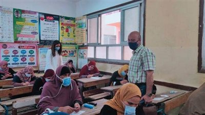استمرار امتحانات محو الأمية وتعليم الكبار بمحافظة البحيرة 