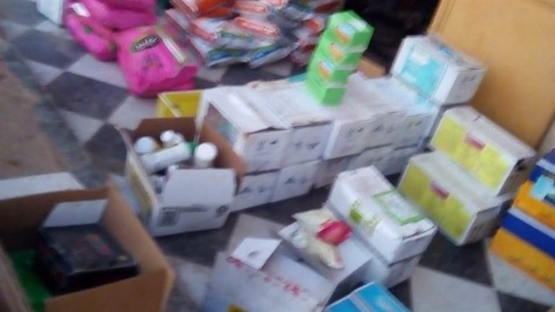 جانب من المضبوطات