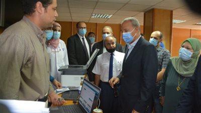 القليوبية تواصل تطعيم الموظفين بلقاح فيروس كورونا 